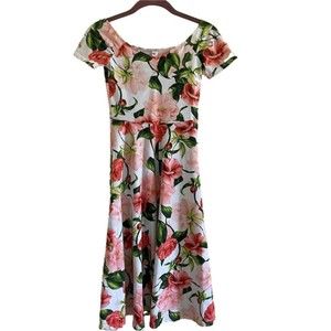 NWT American apparel skater floral dress size XS